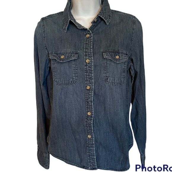 Universal Thread Labette Denim jean shirt, XS - Picture 1 of 4